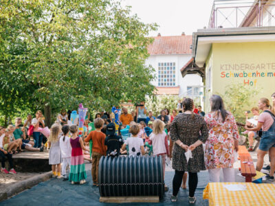 Abschiedsfeier der Schulanfänger im Kindergarten Schwabenheimer Hof